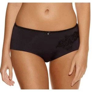 Fantasie ALLEGRA 9096 Black Stretch Nylon Boyshort - M - Picture 1 of 6