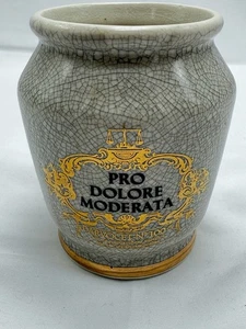 Eli Lilly Pharmacy Apothecary Pro Dolore Moderata Vintage 1970s Jar Only - Picture 1 of 8