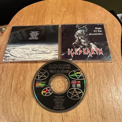Iced Earth  Night Of The Stormrider CD 1st Japan press blind guardian jag panzer - Image 1 of 4