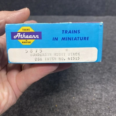 Athearn Blue Box 5875 HO Scale Gunderson Husky Stack Car CSX 61515 (AT111325-05) - Image 1 of 4