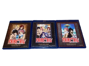 Fairy Tail Blu-ray/DVD Collections 1-6 Mint Condition Anime Bundle - Bild 1 von 8