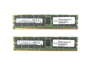 CISCO UCS-MKIT-082RX-C 16GB (2x8GB) Memory Kit 2Rx4 PC3L-10600R z5 - Picture 1 of 2