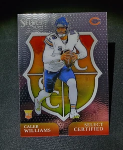 2024 Select Caleb Williams Certified Rookies RC Rookie #1 Bears - Picture 1 of 2