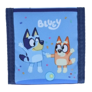 Textiel Trade Kid's Bluey Best Friends Fun Hook and Loop Closure Wallet - Picture 1 of 3
