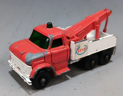 Lesney Matchbox Series No 71 Ford Heavy Wreck Truck 1968 Esso - Imagem 1 de 4
