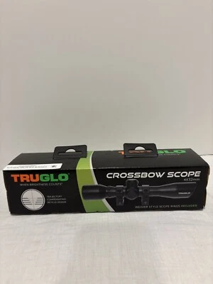 Mira telescópica para ballesta TRUGLO 4x32 mm retícula TC 1" anillos TG8504B3W 🔥NUEVA🔥 Foto 1 de 4