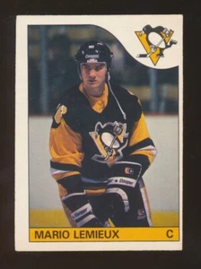 1985-86 O-Pee-Chee Hockey -#9 MARIO LEMIEUX RC-Rookie (Penguins) NOT HIGH GRADE - Picture 1 of 2