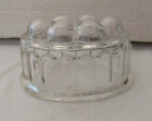 Vintage Glass Blancmange Jelly Jello Mould - A Choice of 4 Designs & Sizes