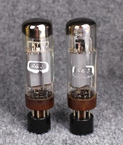 (2) RARE GEC Genalex KT77 Tubes ~ EL34 6CA7 ~ TEST STRONG! - Picture 1 of 7