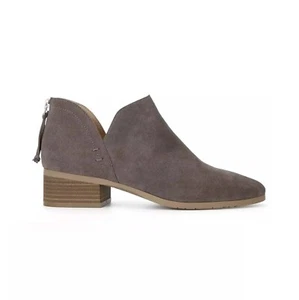 Kenneth Cole Womens 8.5 M Concrete Gray Zip Up Ankle Booties NIB ZQ7 - Picture 1 of 6