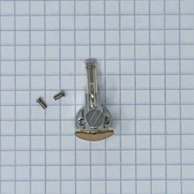 雅马哈单簧管,可调节拇指架,银色,带连接螺丝 — 第 1/4 张图片