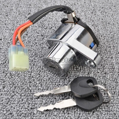 Ignition Switch Lock Key For Suzuki VL1500 Intruder LC VZ800 Marauder 1998-2004 - Image 1 of 4