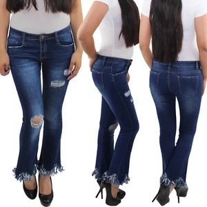 Pantalones vaqueros elásticos Bootcut para mujer - Imagen 1 de 30