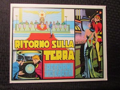 Flash Gordon 1977 Return To Earth bien+ 6,5 Pacific Comics Club Sundays reimpresiones Foto 1 de 2