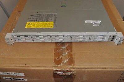Cisco HyperFlex HX-220C-M5  Dual Xeon 4114 CPU 128GB DDR4 240GB M.2 UCSC-C220-M5 - Image 1 of 4
