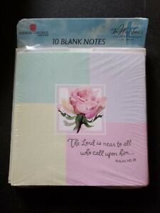 NEW 10 Ct American Greetings Christian PSALMS 145:18 Blank Note Cards & Envelope