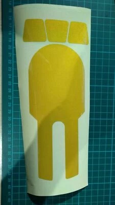 Sinclair C5 Front/Back Wheel Trim Stickers Decals - Image 1 of 2