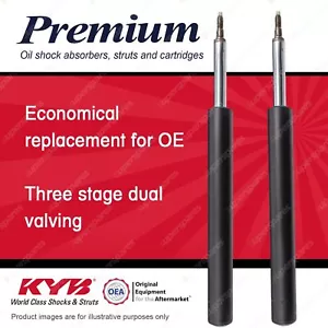 2x Front KYB Premium Shock Absorbers for Ford Cortina MK2 1.3L RWD 1966-1970 - Picture 1 of 3