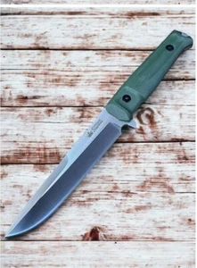 Kizlyar Supreme Alpha. AUS-8. StoneWash. Kizlyar Supreme knife.