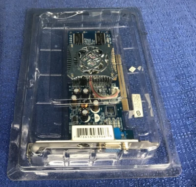 XFX Nvidia GeForce GF FX5200 128MB DDR TV PCI Video Card PV-T64K-NTF7 - Image 1 of 4