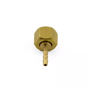 5/8 UNF Brass Barb fitting for 4mm Hose / Regulator - Argon Co2 Oxygen - Picture 1 of 7