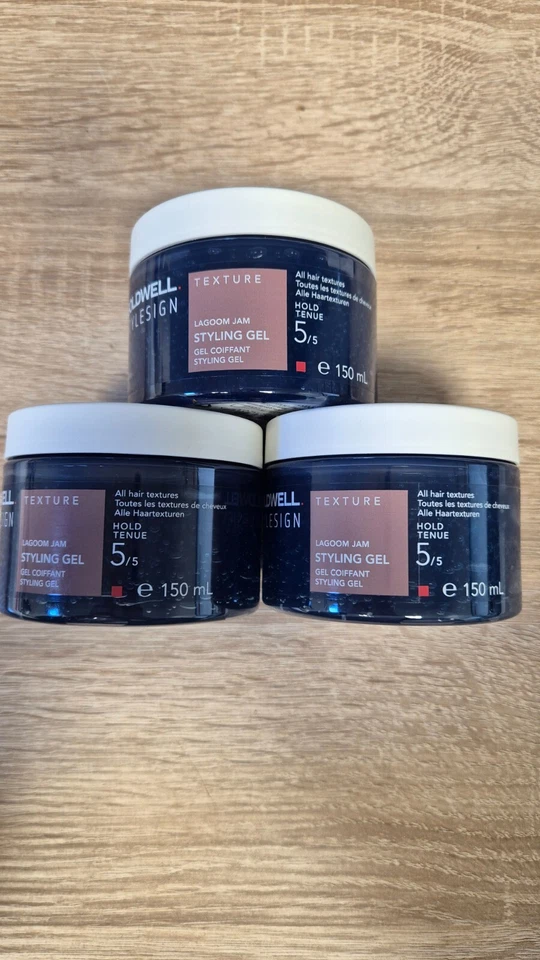 Goldwell Stylesign Texture Lagoom Jam Styling Gel 3x150 ml - Bild 1 von 1