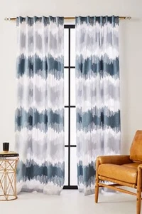 Anthropologie Calera Jacquard Curtain- 50 x 96 -$98 MSRP - Picture 1 of 1