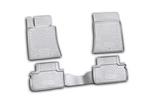 All Weather 3-D Floor Mats Liners fits 2010-2016 Hyundai Genesis Coupe - Black - Picture 1 of 1