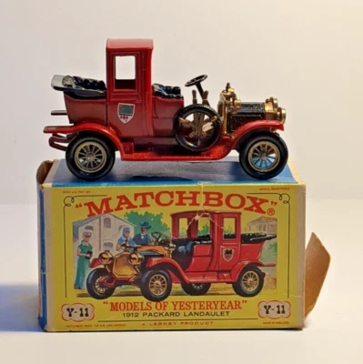 Matchbox Models of Yesteryear Y-11 1912 Packard Landaulet w/Original Box - Image 1 of 4
