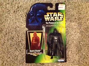 Star Wars The Power Of The Force/Darth Vader With Lightsaber And Removable Cape - Bild 1 von 2