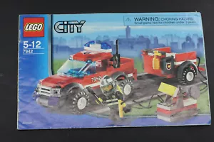 Lego City 7942 5-12 Manual de Rescate de Bomberos - Solo Instrucciones de Construcción - USADO L1150D - Imagen 1 de 2
