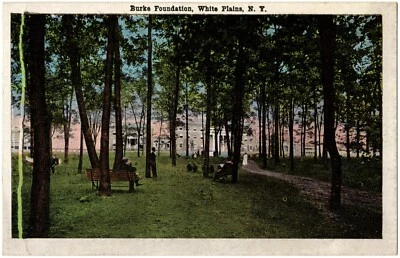 WHITE PLAINS, NY - Burke Foundation Rehabilitation Hospital New York Postcard - Image 1 of 2