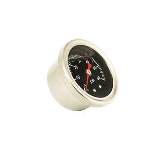 Universal 0-60PSI Oil Pressure Gauge Fuel Pressure Gauge 1/8"NPT Glycerin Liquid - Picture 1 of 7