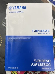 2016 Yamaha FJR1300AE Owners manual - Picture 1 of 2