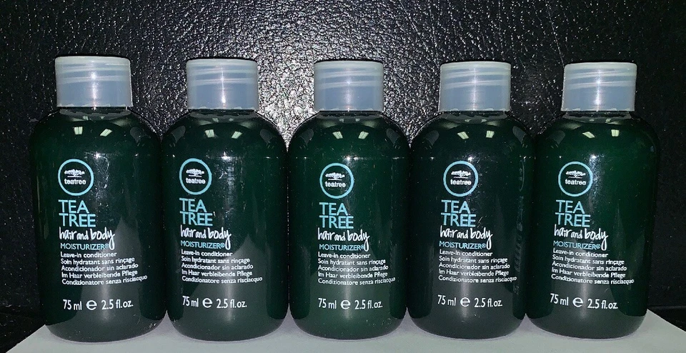 Paul Mitchell Tea Tree hidratante para cabelo e corpo 2,5 oz NOVO **Pacote com 5** - Imagem 1 de 1