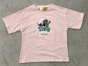 ZARA Kids Lilo & Stitch Disney T-Shirt Girls 9–10 Pink Hawaii Sunset Graphic - Picture 1 of 10