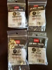 570 MPR+ Nozzle with PCD Full Circle 360 15' radius NEW! Lot of 4 Toro 53867 - Picture 1 of 4