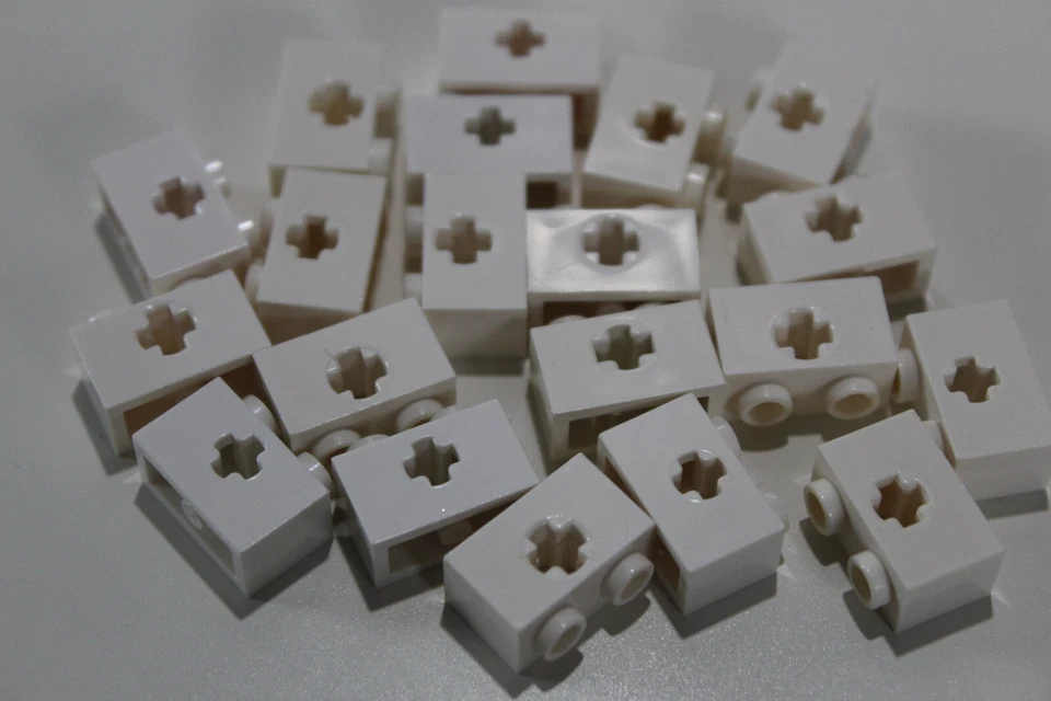 LEGO Technic Stein mit Kreuzloch 1x2 32064 weiß white #1985 - Bild 1 von 1