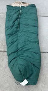 Eddie Bauer Goosedown Sleeping Bag Adult Warm Hiking Camping Hunting Vintage - Picture 1 of 8