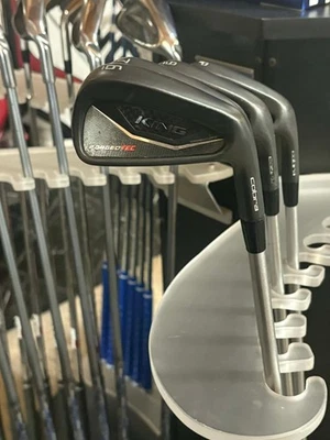Cobra King ForgedTec 6-PW RH Stiff Flex Buffed and Cleaned - Image 1 of 4