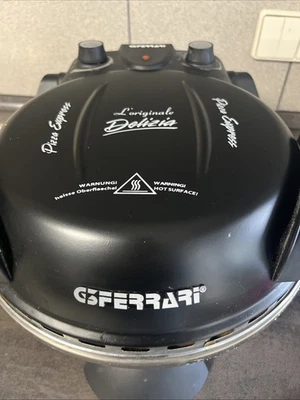 G3 Ferrari G1000610 1200 W Delizia Pizzaofen - Schwarz - Bild 1 von 4