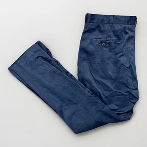 Pantalones de vestir chinos Dockers para hombre azul marino informales trabajo oficina pantalones 34x30 - Imagen 1 de 4