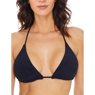 Top de bikini SPANX negro triángulo de natación XL NUEVO CON ETIQUETAS soporte ligero vacaciones ajustable Foto 1 de 4