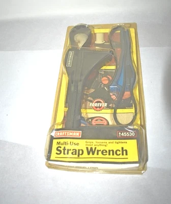 CRAFTSMAN Multi-Use Strap Wrench, #945530 New In damaged Package (k8) - Image 1 of 4