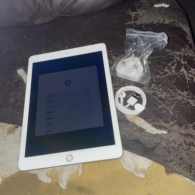 Apple iPad 5th Generation Tablet, 9.7", 32GB, Wi-Fi, Silver, A1822 - Image 1 of 3