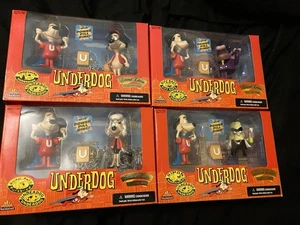 Vintage New 1998 Underdog Limited Edition Collector Series Complete Set of 4 MIB - Picture 1 of 6