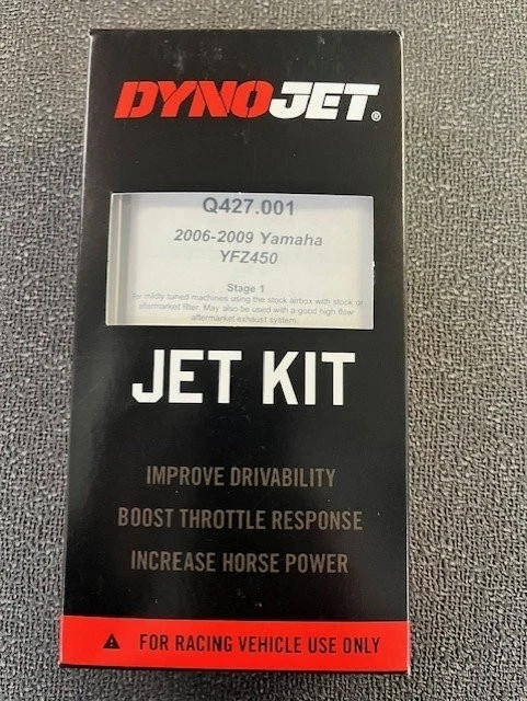 DYNOJET 1007-0504 Q427 Jet Kit - Etapa 1/2 Yamaha NUEVO YFZ450 ATV QUAD Foto 1 de 2