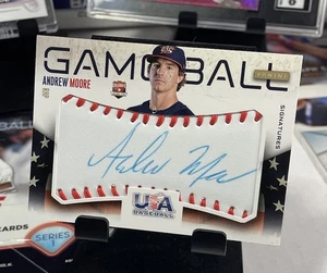 Juego de béisbol 2014 EE. UU. firmas Andrew Moore Seattle Mariners/99 radiocontrol - Imagen 1 de 4