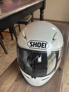 Shoei Z Two Motorcycle Helmet White BMW - Picture 1 of 16