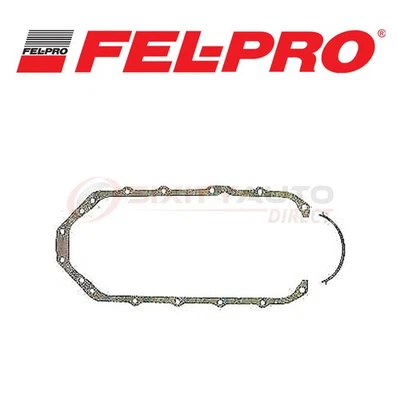 Fel Pro Oil Pan Gasket Set for 1985-1986 GMC S15 2.8L V6 - Engine Sealing nj Foto 1 de 4